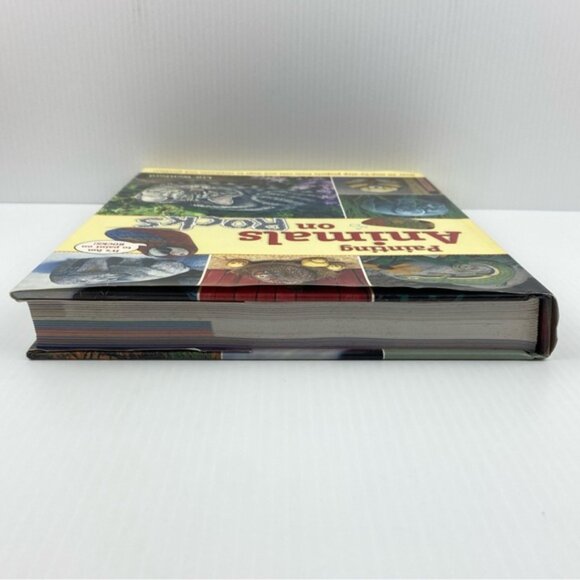 Painting Animals on Rocks by Lin Welford Hardcover Craft Book 2003 - Picture 7 of 12